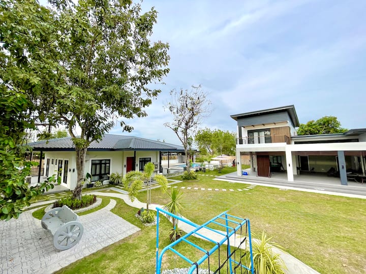 Farm Villa w/ Game Room & Spacious Grounds