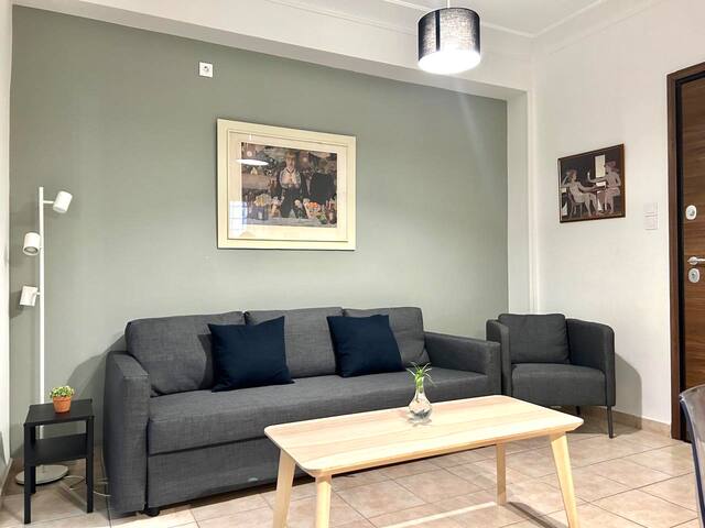 Syntagma square, 65sqm Nikis Artistic flat