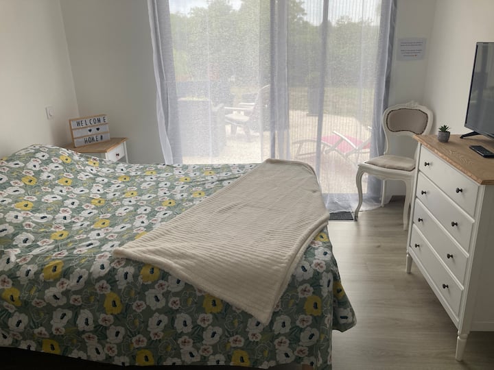 Suite Cosy + Sdb Privée + Terrasse - Souillac