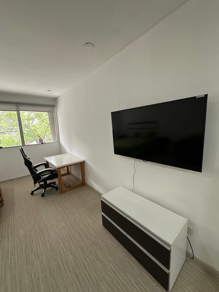 Departamento de 2 ambientes con cochera opcional en Palermo Hollywood