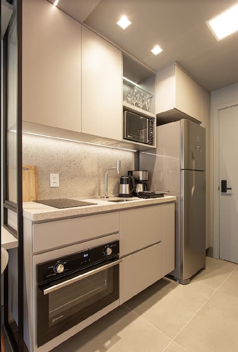 Airbnb em destaque: Modern and practical studio at GO 24 em Auxiliadora