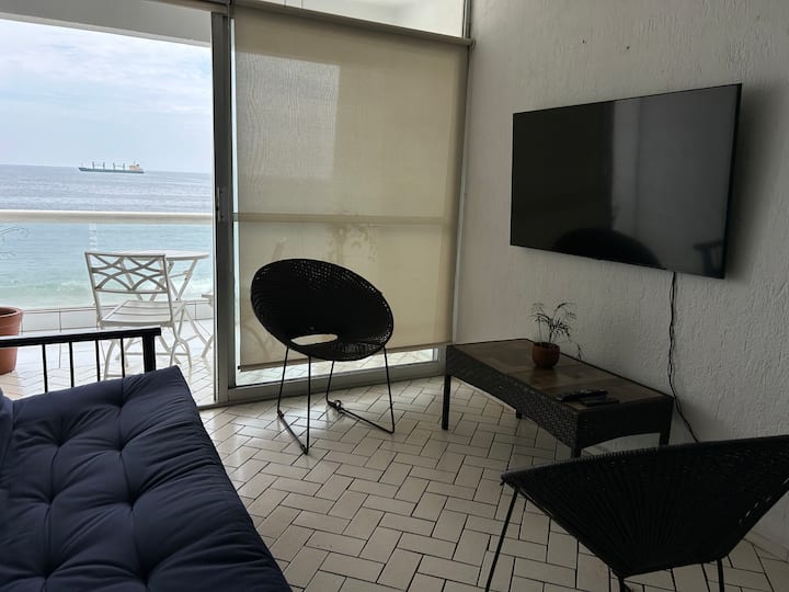 Bonito Departamento Con Vista Al Mar 5 - Manzanillo