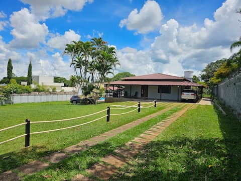 House with heated pool, hot tub.