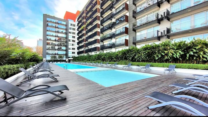 Apartamento de 1 quarto mobiliado em Palermo