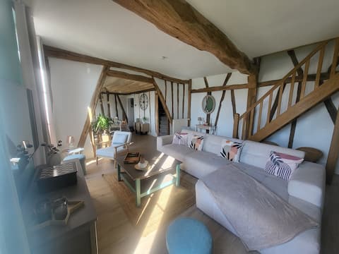 Gîte Le Cœur du Bien-être - 6 bedrooms - View of the Seine