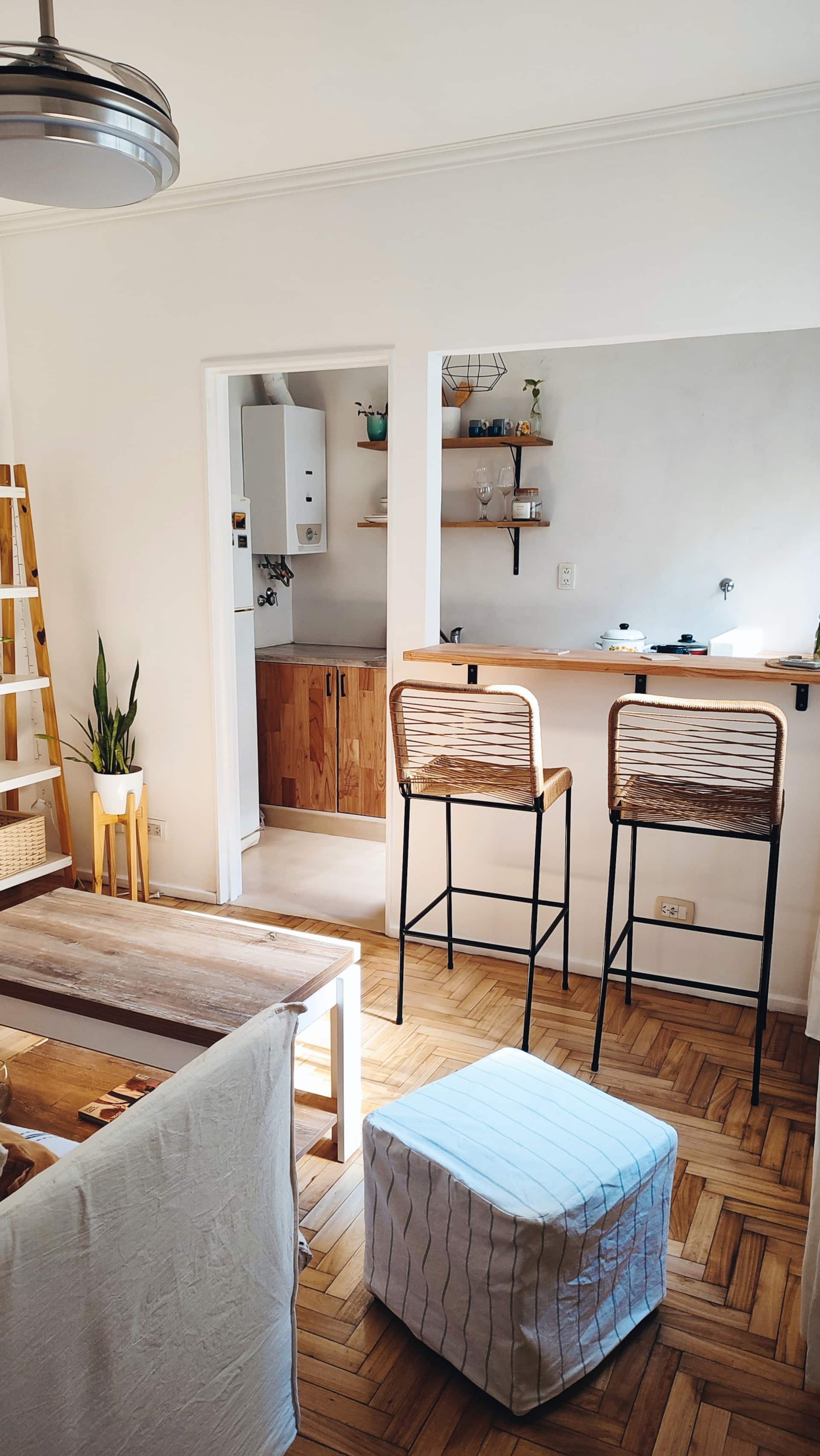 2-room apartment in Belgrano. Excellent location