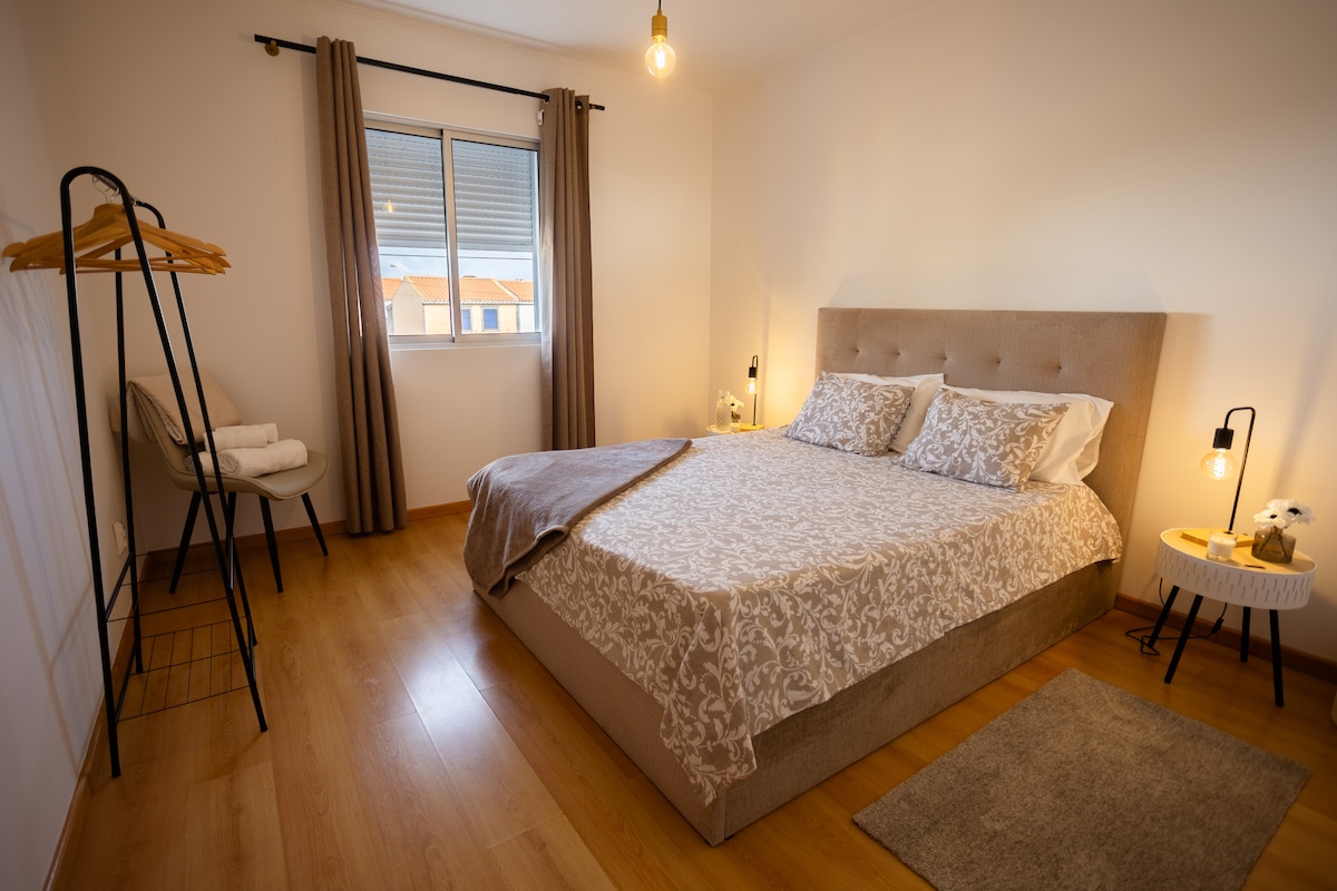 Doppelzimmer 2 mit allen Bettwäsche und anderen Annehmlichkeiten für deinen Aufenthalt 