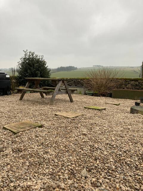 On the doorstep of Hamsterley Forest, working farm