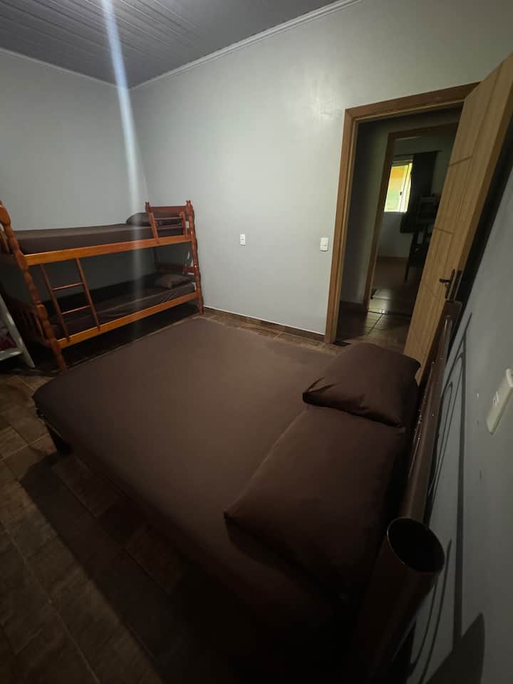 Bedroom: Comfortable bed and privacy.