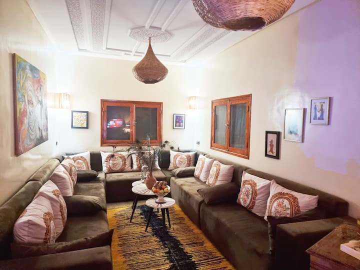 Hôtel & Restaurant Villa Des éToiles: Suite N°5 - Ourika