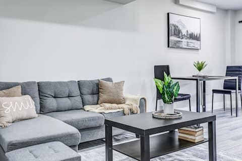 Top performing Airbnb: Modern Luxury Basement Suite in Ajax in Ajax