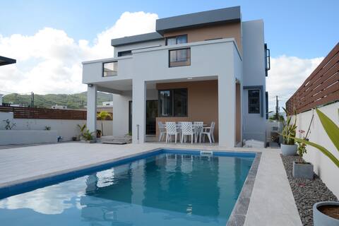 Casa Blue Print Mahebourg