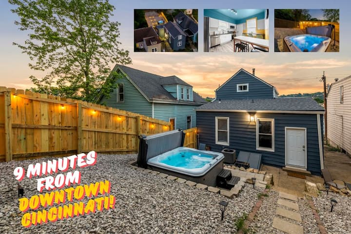 Group Oasis - Minutes from Cincinnati w/ Hottub!