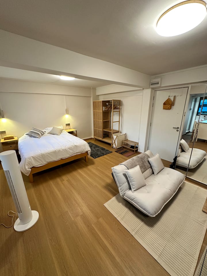 Cozy Japandi Studio Near Nature - 新加坡