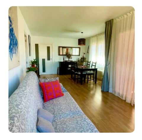 Double room 2 people + bathroom + kitchen