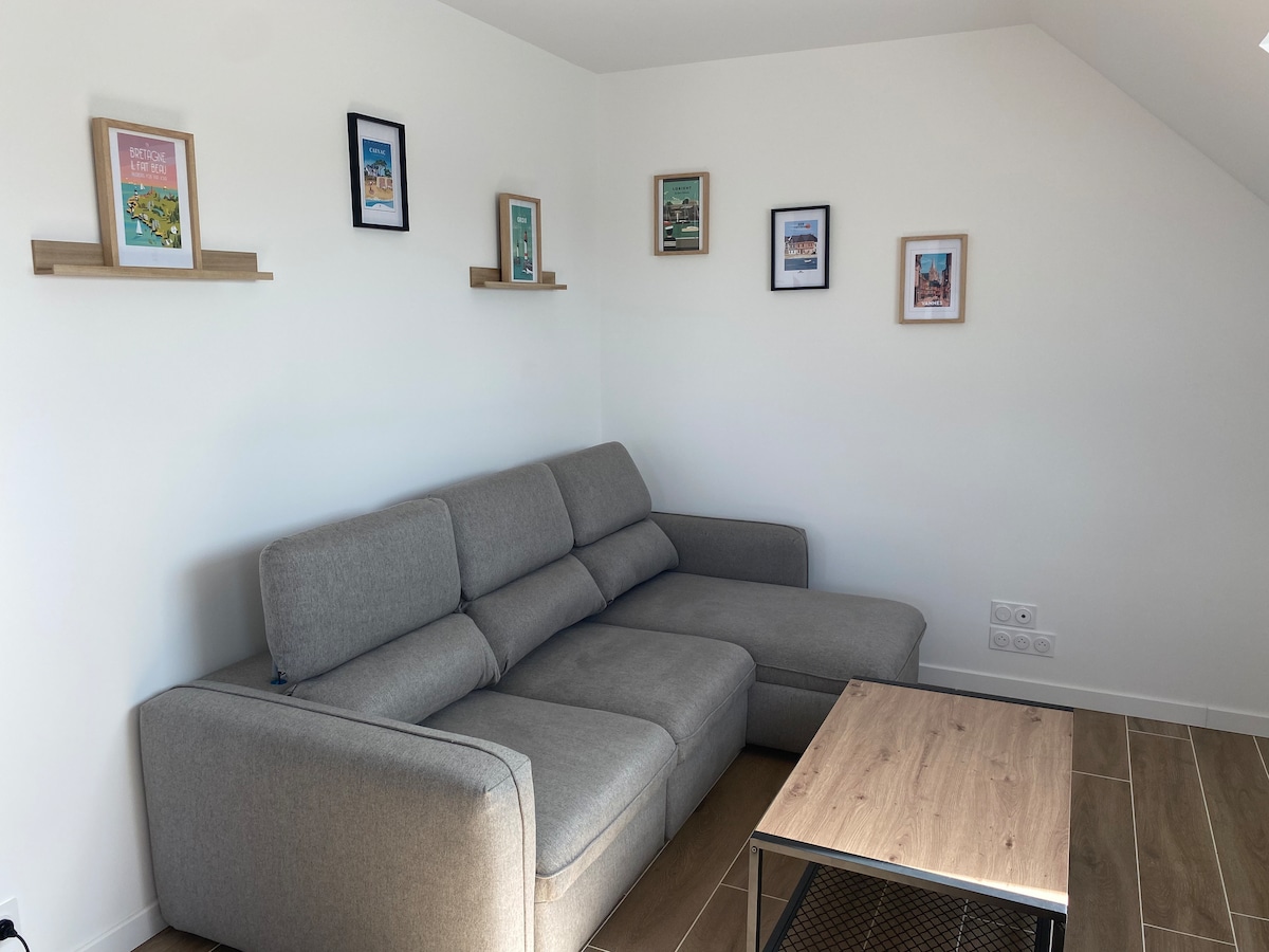 Successful Airbnb property: New apartment, countryside and close to shops in Crach