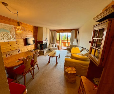 Top performing Airbnb: Family apartment with views of Mont Blanc and the Dents du Midi in Ollon
