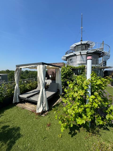 City Haus - 360m2 Dachterrasse + Sauna + Whirlpool