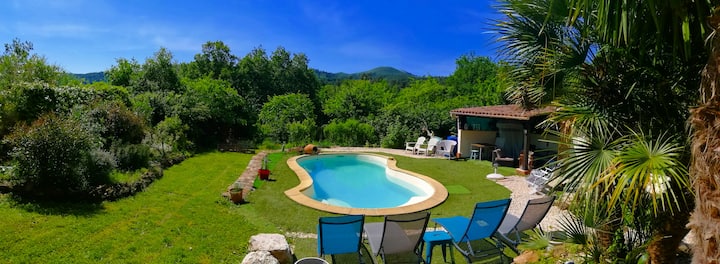 Gîte 3* 4/6p Avec Piscine En Cèze Cévennes - Saint-Ambroix