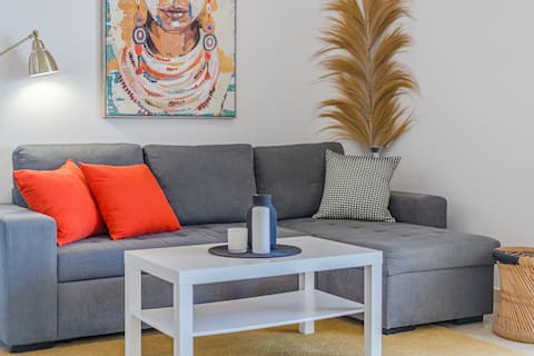 Top Airbnb: Sunny Ocean view terrace | AC | Heated pool en Arona