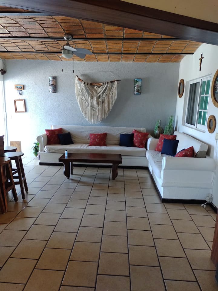 Casa Con Vista Al Mar Ideal Para Descansar - La Peñita de Jaltemba