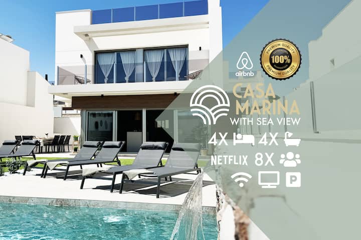 Luxury Villa with Pool and Ocean View