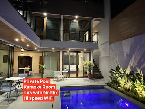 Garden Pool Villa in Makati Netflix Karaoke