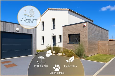 Evasion Sablée – Just 2 steps from St Gilles Croix de Vie