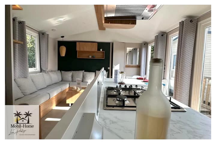 Mobil-home 6/8 Pers - Les Sables Du Midi - Valras-Plage