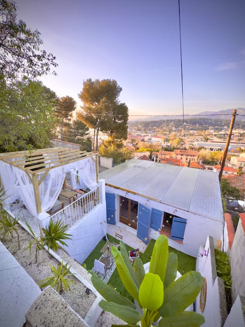 Small house with terrace