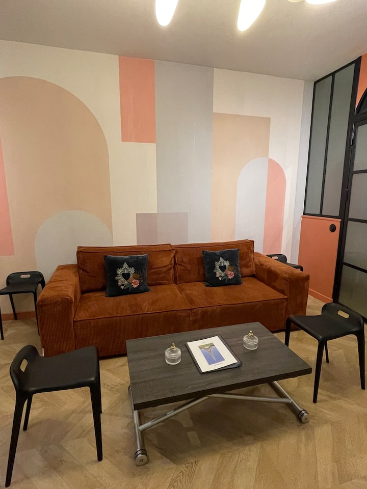 Sublim Apart «La Marquise »Paris Center 2 Bathr - Belleville