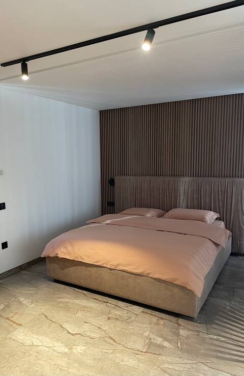 The apartment is a studio ,
shevchenko Park