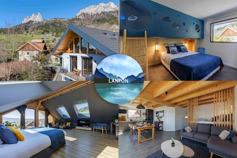 Top Airbnb: A break in Vérel : Nature, Family, Mountain view in Talloires Montmin