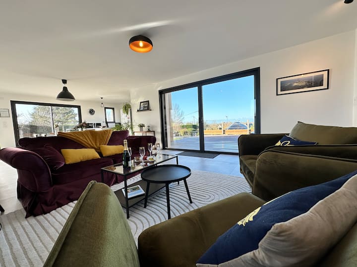 La Villa Pépé, Maison De Famille, Mer Et Campagne - Plage de Gouville-sur-Mer