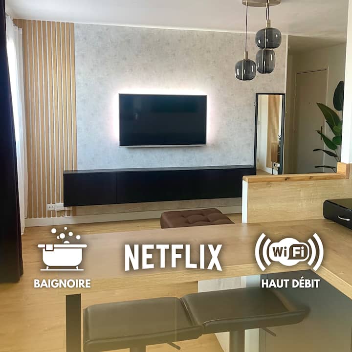 ÉLégant Appartement Avec Terrasse - Maurepas