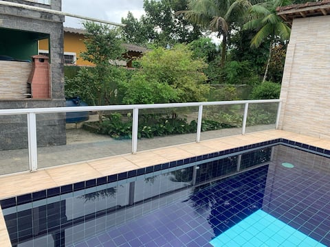 Airbnb em destaque: House with pool in Bertioga - North Coast of São Paulo em Bertioga