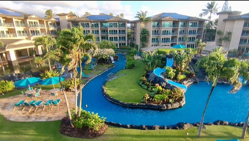 Family Fun! Waipouli Beach B103 | A/C