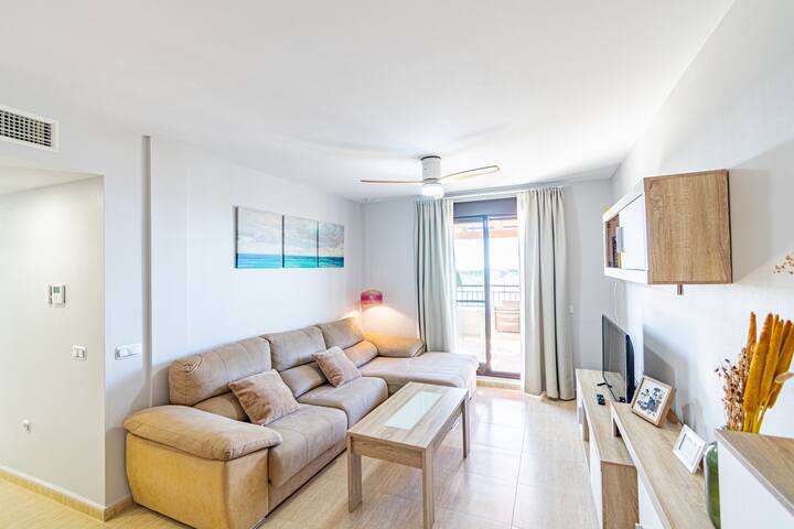 Sunny Apartment With Pool And Views - Águilas