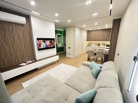 2-room apartment in Grand Turan business class residential complex