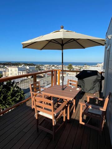 Bright 2Bd Ocean Views. Near GGP, Lands End, Beach