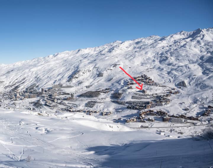 F2 3 Vallees  Les Menuires Accès Direct Valthorens - 法國