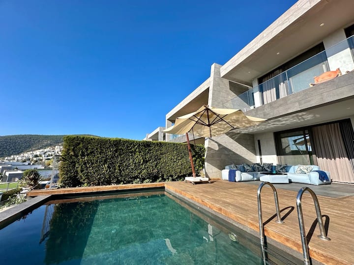 Bodrum Ofton Elysium Miramar öZel Havuzlu Villa - Bodrum