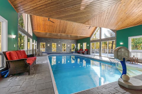 #Private Indoor Pool # Sleeps 27