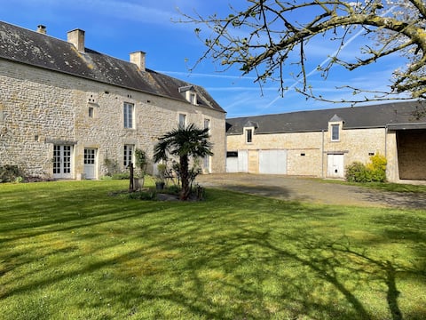 Large authentic house sleeps 17.