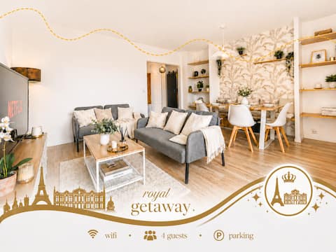 2 bedrooms, parking & balcony - Modern & quiet