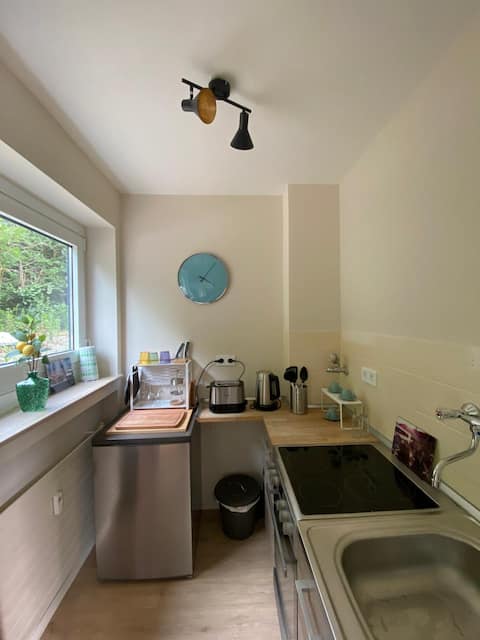 Beliebte Airbnb-Anzeige: Modern apartment, direct connection to the airport in Lohausen