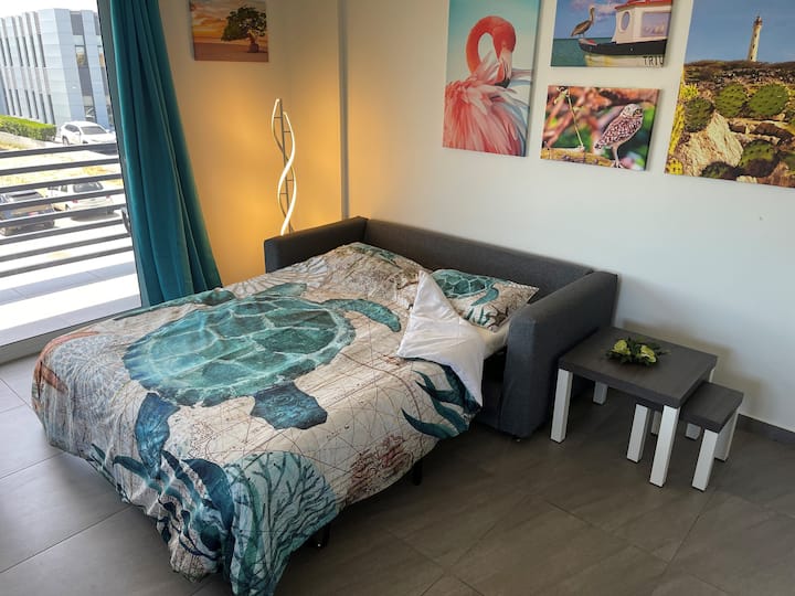 Luxury 1-bedroom Apartment; Walk To The Beach! - Aruba