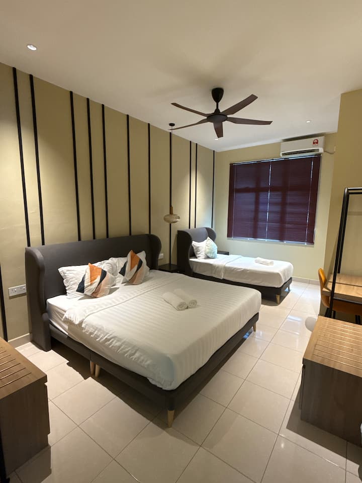 Esta habitación está en el primer piso