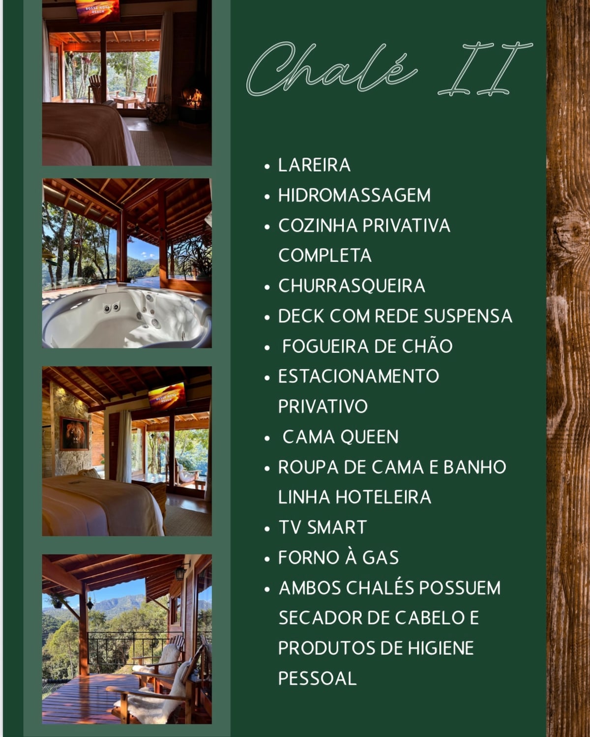 Popular Airbnb listing: Romantic chalet, 5 min downtown, Jacuzzi and air conditioning. in São José Dos Campos