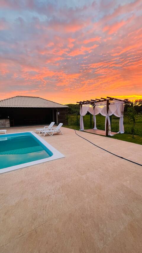 Farmhouse for the season and weekends.